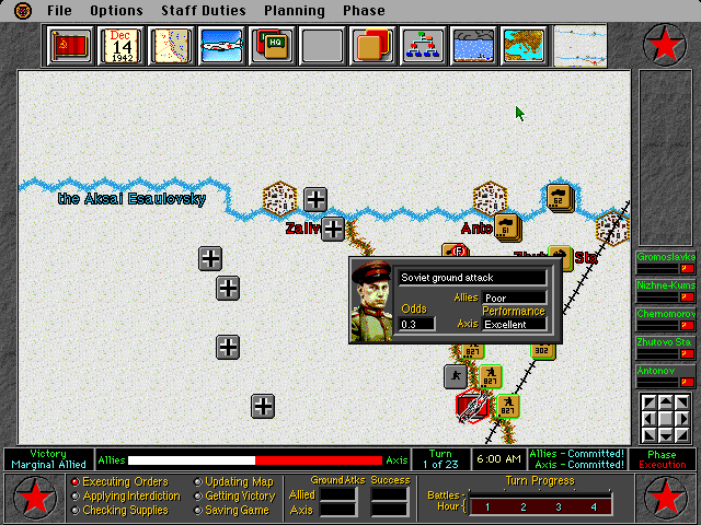 Gameplay of Stalingrad