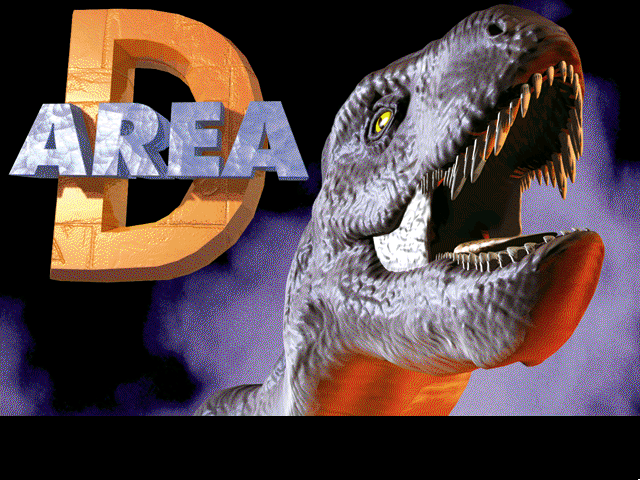 Title screen of Area D