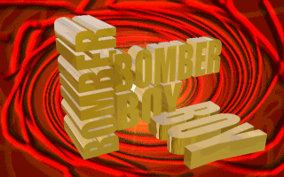 Title screen of Bomber Boy