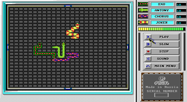 Gameplay of Snake Battle