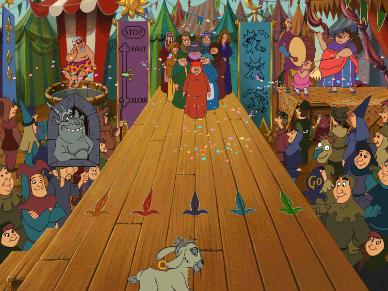 Gameplay of Disney's The Hunchback of Notre Dame: 5 Topsy Turvy Games
