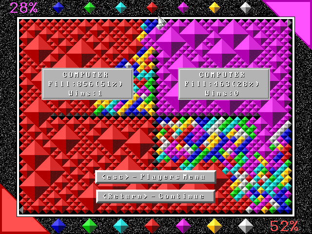 Gameplay of 7 Colors