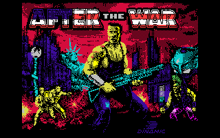 Title screen of After The War