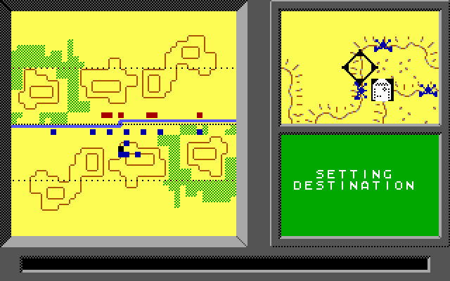 Gameplay of Modem Wars