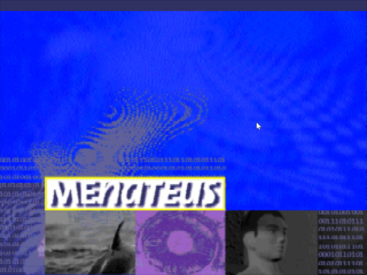 Title screen of Menateus
