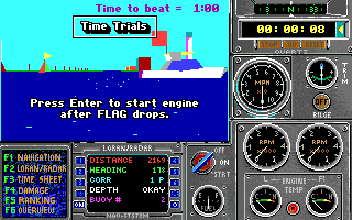 Gameplay of Heat Wave: Offshore Superboat Racing
