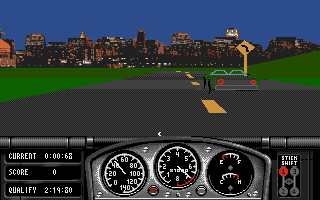 Gameplay of Race Drivin'