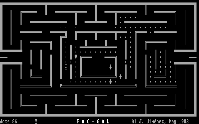 Gameplay of Pac-Gal