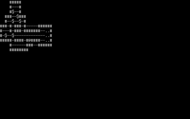Title screen of Sokoban
