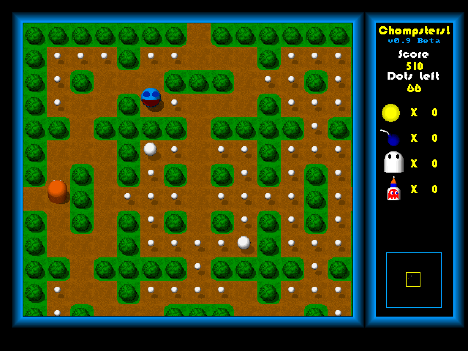 Gameplay of Chompsters