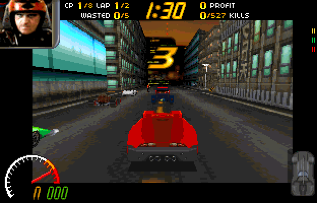 Gameplay of Carmageddon