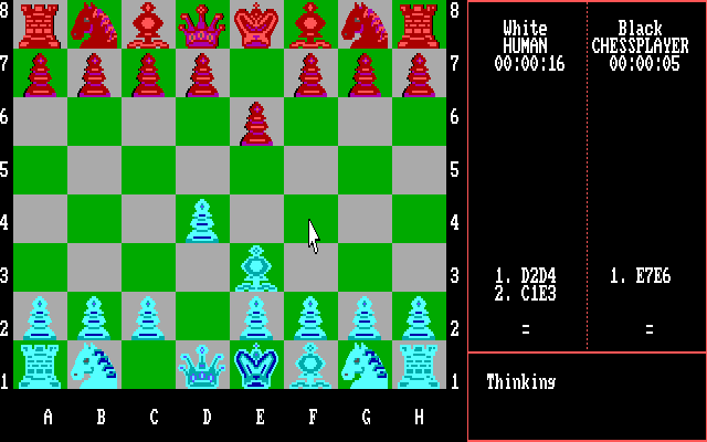 Gameplay of Chess Player 2150