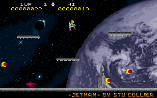 Gameplay of Jetman