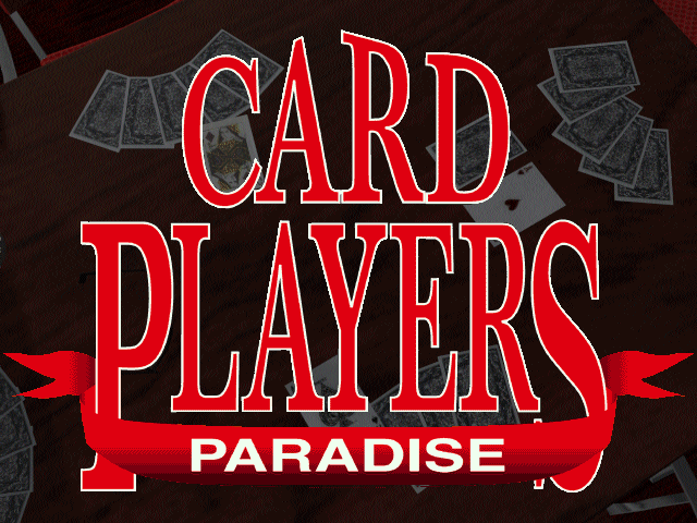 Title screen of Card Player's Paradise