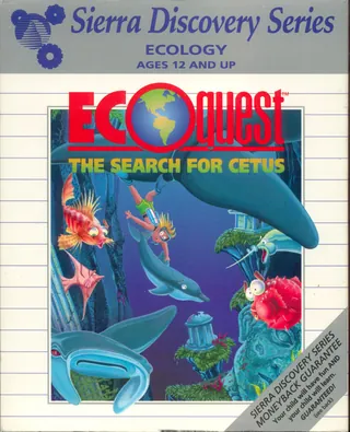 Box front of EcoQuest I: The Search for Cetus, United States