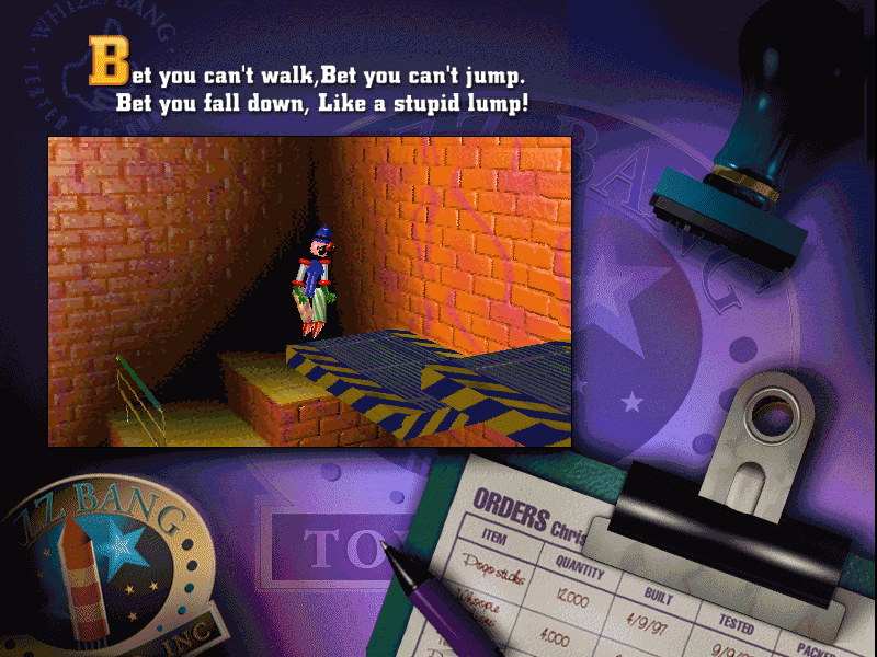 Gameplay of Nightmare in the Toy Factory