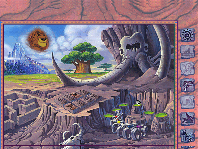 Gameplay of Disney's The Lion King Activity Center
