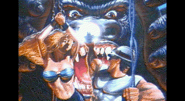 Title screen of Kong's Revenge