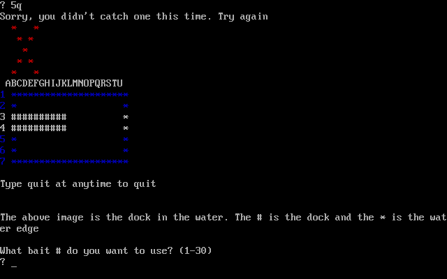 Gameplay of Fishing