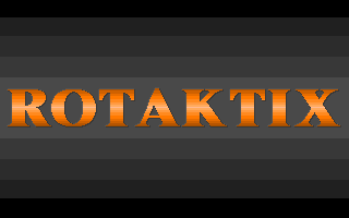 Title screen of Rotaktix
