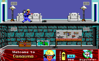Gameplay of Arachnophobia