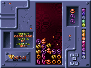 Gameplay of Chain Reaction (1996)