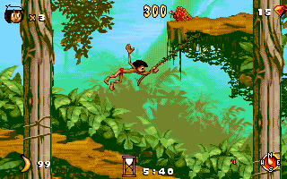 Gameplay of Disney's The Jungle Book