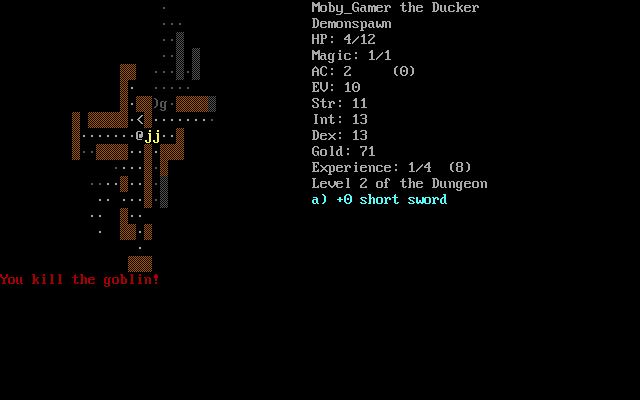 Gameplay of Linley Henzell's Dungeon Crawl
