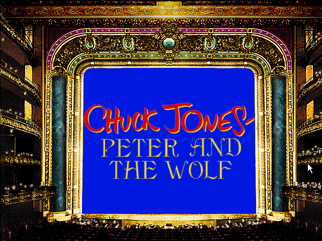 Title screen of Chuck Jones: Peter and the Wolf