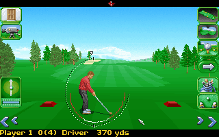 Gameplay of David Leadbetter's Greens