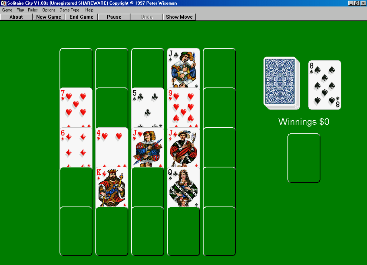 Gameplay of Solitaire City