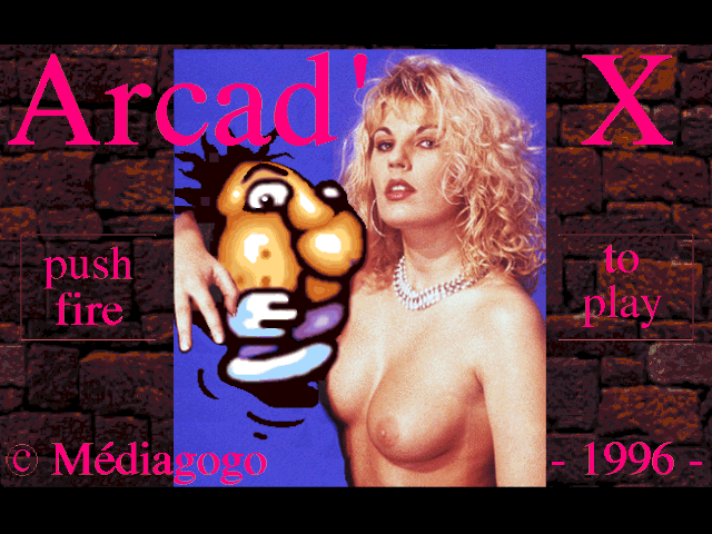 Title screen of Arcad'X