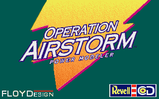 Title screen of Operation AirStorm