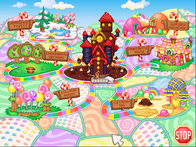 Gameplay of Candy Land Adventure