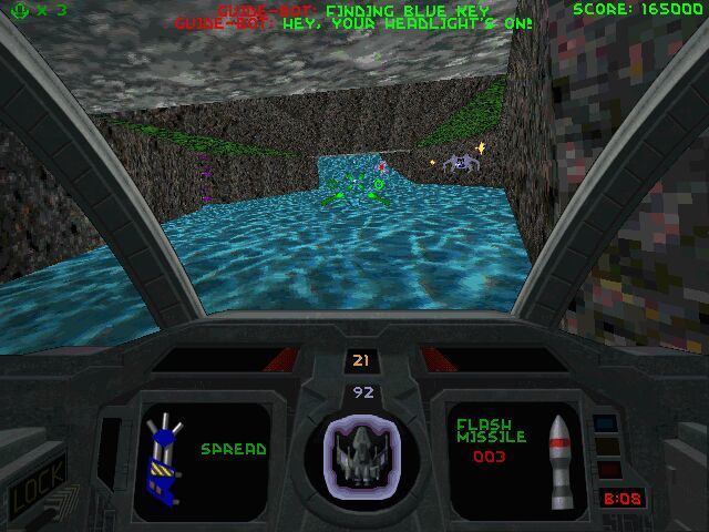 Gameplay of Descent II
