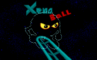 Title screen of XenoBall
