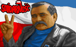 Title screen of Solidarność