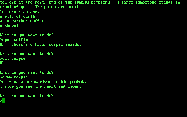 Gameplay of Frankenstein's Legacy