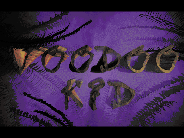 Title screen of VooDoo Kid