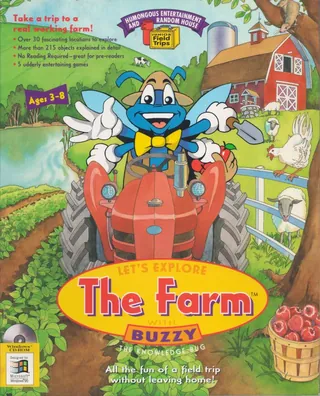 Box front of Let's Explore The Farm, North America
