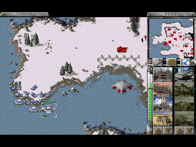 Gameplay of Command And Conquer - Red Alert