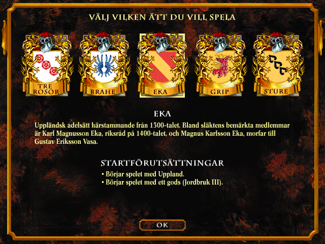 Gameplay of Svea Rike