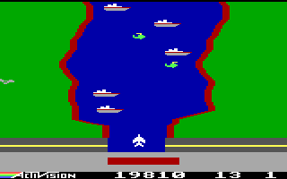 Gameplay of River Raid