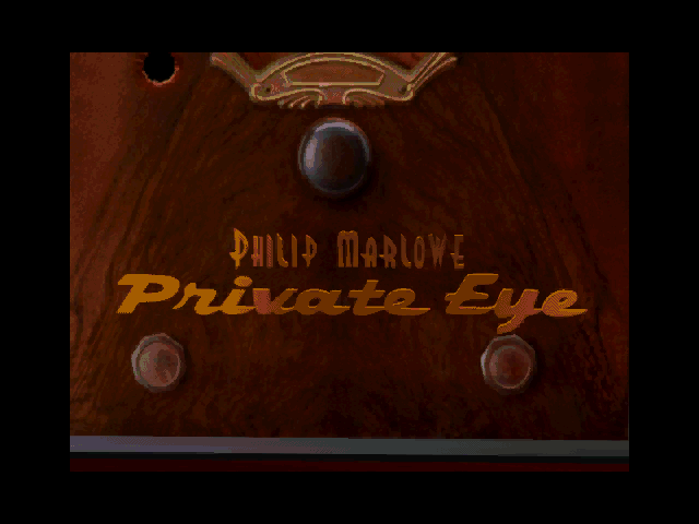 Title screen of Private Eye