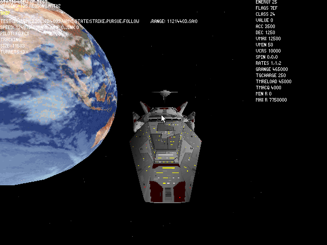 Gameplay of Battlecruiser 3000AD