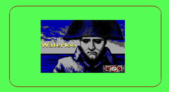 Title screen of Waterloo