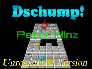 Title screen of Dschump!