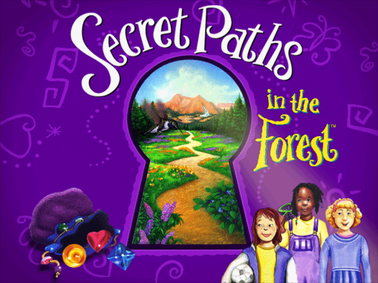 Title screen of Secret Paths in the Forest