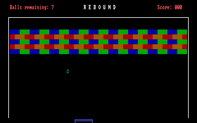 Gameplay of Rebound
