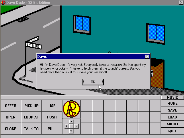 Gameplay of Dave Dude